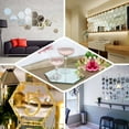 thumbnail image 5 of Efavormart 12 Pack | 10" Hexagon Mirror Wall Stickers, Acrylic Removable Wall Decals For Home Decor, 5 of 11