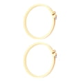 thumbnail image 2 of stanreset 6 Size 7 -25CM Random Color Bamboo Frame Embroidery Hoop Stretch Tool Hand Sewing Machine Round Loop Household Sewing Tool Random 12cm 2Set, 2 of 6
