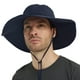 thumbnail image 1 of HLLMAN Sombrero de sol de ala súper ancha para hombres/mujeres – Protección UV UPF 50+, sombrero grande para pesca, senderismo, jardinería, 1 of 1