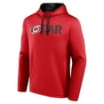 thumbnail image 2 of Men's Logo Athletic Red Carolina Hurricanes Head Start Pullover Hoodie, 2 of 3