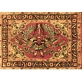 thumbnail image 1 of Ahgly Company Indoor Rectangle Persian Brown Traditional Area Rugs, 7' x 9', 1 of 4