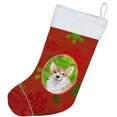 thumbnail image 2 of Carolines Treasures CK3986CS Noël Flocons de Neige Corgi Bas de Noël, 2 of 2