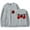 Gray, variant on Jey Uso Yeet Merch Long Sleeve Crewneck Sweatshirt Winter For Men/Women Unsiex Fashion Streetwear
