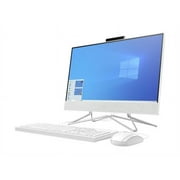 HP 22" All-in-One Desktop, AMD Athlon Silver 3050U Processor, AMD Radeon Graphics, 4 GB RAM, 256 GB SSD, Windows 11 Home (22-dd0210, Snow white)
