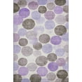 thumbnail image 2 of Addison Rugs Mayfield Premium Machine Washable Transitional Geometric Purple Rectangle Rug, 3' x 5', 2 of 7