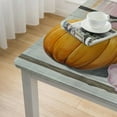 thumbnail image 4 of BANET Square Table Cloths,Fall Farm Pumpkins Party Tablecloth Cotton Linens Table Covers for Kitchen Dinning Wedding Decoration,Stain/Wrinkle Resistant,Washable,Grey Vintage Wood white, 4 of 7