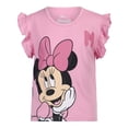 thumbnail image 4 of Disney Minnie Mouse Hoodie T-Shirt and Pants Set (Girls), 3 Piece Set, Sizes 2T-6X, 4 of 7