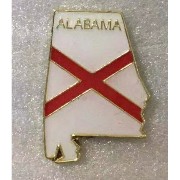 6 Pack of Alabama State Lapel Pins