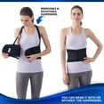 thumbnail image 2 of NYOrtho Back Brace Lumbar Support Belt with Suspenders for Lower Back Pain Relief, XL, 2 of 9