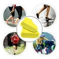 thumbnail image 2 of 1 Pair Waterproof Silicone Shoes Cover Unisex Shoes Protector Rain Boot Reusable Gray, 2 of 8