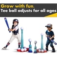 thumbnail image 2 of Set T-Ball TOMLEON para niños de 1 a 3, 3 a 5, 5 a 8 años con bate, camiseta y pelotas, 2 of 9