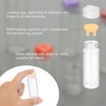 thumbnail image 4 of Uxcell 10Pcs Clear Glass Sample Vials, Small Liquid Bottles Yellow 15ml, 4 of 7