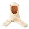 thumbnail image 1 of Chapeau d'Hiver à Capuche Chapeau d'Hiver à Capuche Multifonctions Mignon avec Poches pour les Femmes, 1 of 10