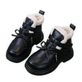 thumbnail image 6 of CAICJ98 Toddler Boy Girl Snow Boots Waterproof Boots Insulated Warm Fleece Lined Winter Boots for Toddler Boys Girls (Toddler/Little Kid),8, 6 of 6