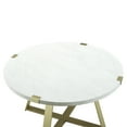 thumbnail image 3 of River Street Designs Slate Wrap Leg Faux Marble Coffee Table, 3 of 10