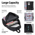 thumbnail image 4 of Disketp Cartoon Poodle Dog Large Capacity Backpack Lunch Bag Pencil Case Combination 3 Piece Set for Student, 4 of 7