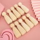 thumbnail image 4 of 10 Uds 65mm mujer DIY pintura muñecas madera niños pintura figura juguete artesanal, 4 of 8