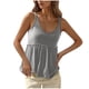 thumbnail image 3 of Sudadera con capucha larga,Camiseta sin mangas estampada para mujer, cuello redondo holgado, camisa informal de poliéster, para uso doméstico y diario, sopatenor, 3 of 9