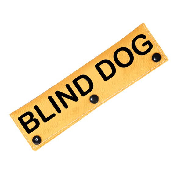 PWHAOO Laisse Aveugle pour Chien Enveloppe Alertes Manchon Équipement