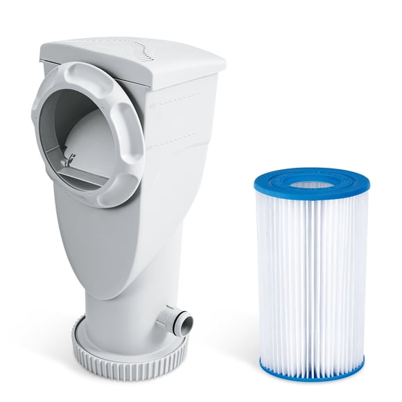 Funsicle 1,000 GPH SkimmerPlus 2-in-1 Filter Pump for Above Ground Swimming Pools