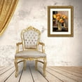 thumbnail image 3 of Tomao, Jennie 19x24 Gold Ornate Wood Framed with Double Matting Museum Art Print Titled - Floral Sunrise, 3 of 4