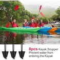 thumbnail image 3 of 8 Pieces Kayak Scupper Plug Silicone Scupper Plug Drain Holes Stopper Bung with Lanyard, 3 of 5