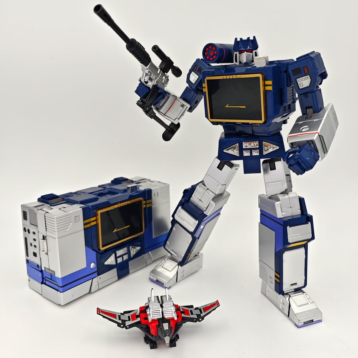 Figurine Transformers G1 - Soundwave / Walkman - Hasbro 1983 - Occasion