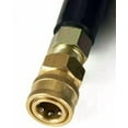 thumbnail image 2 of 4000 PSI x 3/8" x 100' Single Wire Black Pressure Washer Hose with Couplers, 2 of 3