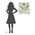 thumbnail image 4 of Global Gallery's Daphne Brissonnet 'Nordic Woodcut VII' Stretched Canvas Wall Art, 4 of 4