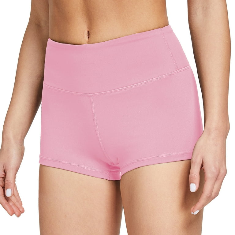 Hot pink spandex shorts 2025