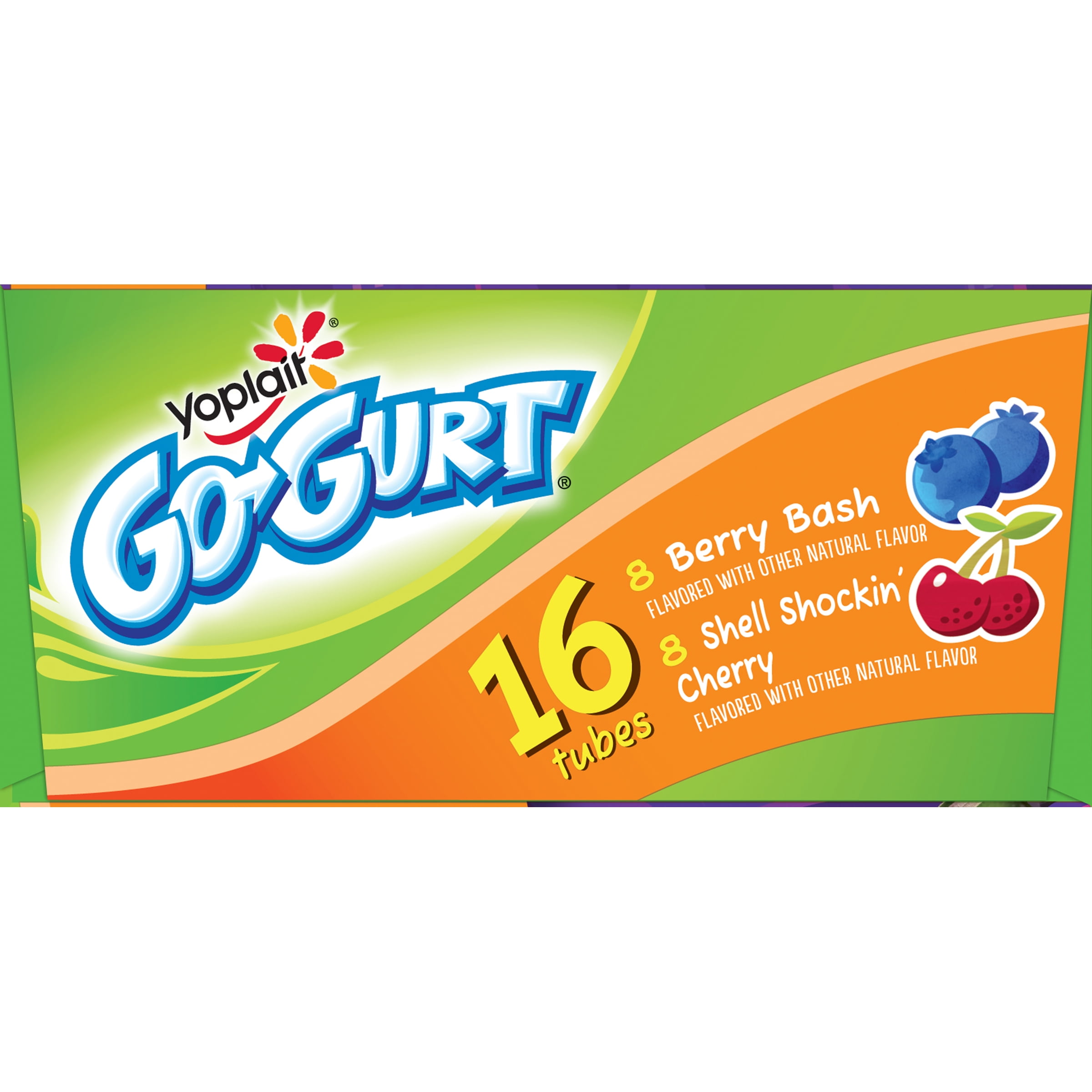 Go-gurt Gg 16ct Berry Blu Blast/chill-out Cherry