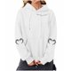thumbnail image 2 of Heisall Womens Hoodies Halloween Print Hooded Longline Sweatshirts Long Sleeve Pocket 2025 New Arrival Autumn Winter, 2 of 3