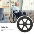 thumbnail image 4 of Neumlico Para Sillas de Ruedas, Silla de Ruedas Trasera de Silla de Ruedas que Desgate Resistente Al Desgaste de la Explosión de Explosión no Inflación con tornillo para Uso, 4 of 7