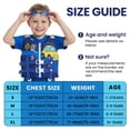 thumbnail image 3 of Koorium Kids Swim Vest Life Jacket-Toddler Flotation Buoyancy Swimsuit Trainer Vests Swimming Aid Jacket for Boys/Girls Age 1-9 Years, 3 of 6
