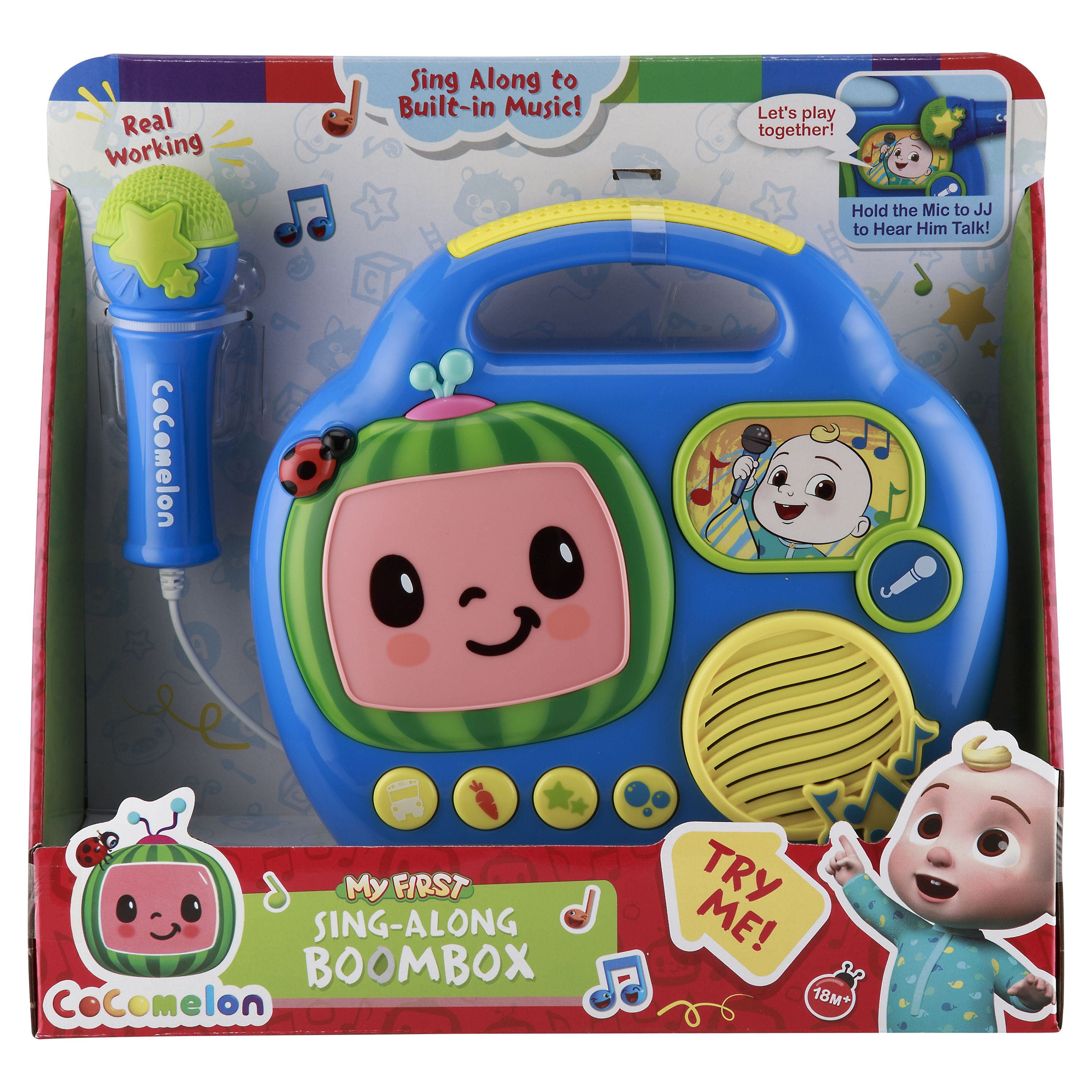 Cocomelon Jouet Singalong Boombox Avec Microphone pour Tout-Petits - Neuf  2022 