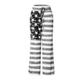 thumbnail image 3 of iniber Women's Comfy Pajama Pants Casual Lounge Pant Wide Leg Palazzo Stretch Drawstring Bottoms, 3 of 6