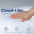 thumbnail image 4 of Martex 2-Pack Down Alternative White Bed Pillows, King – All Sleep Positions, 4 of 8