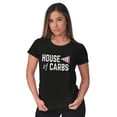 thumbnail image 4 of House of Carbs Funny Pizza TV Show Womens Slim Fit Graphic Tee Brisco Brands S, 4 of 5