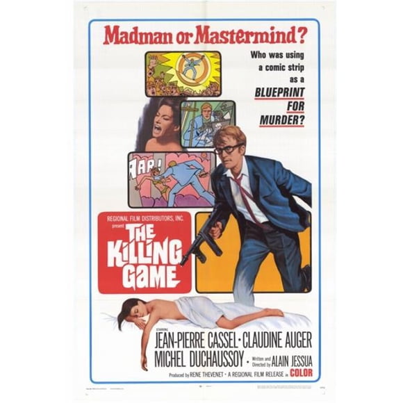 Posterazzi MOVEH3275 The Killing Game Movie Poster - 27 x 40 in.