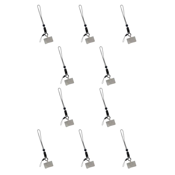 Methold Cordón universal para teléfono inteligente, ajustable, extraíble, para colgar en el cuello, microfibra, reutilizable, correas Pantalón Corto Gris 10Conjunto