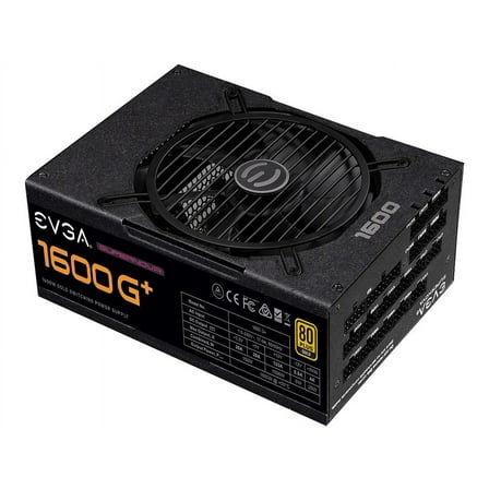 EVGA SuperNOVA 1600 G+ 1600W Power Supply Internal 92% Efficiency 220GP1600X1