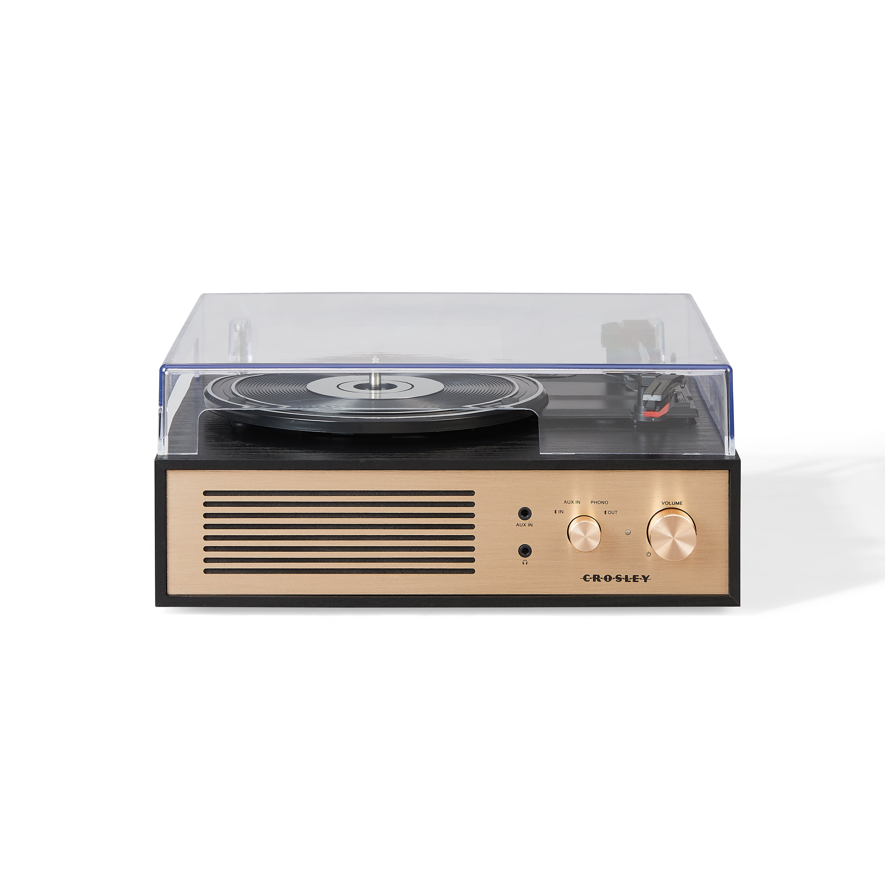 Crosley Miles Record Player with Speakers and Wireless Bluetooth - Audio Turntables