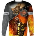 thumbnail image 6 of Personalized Firefighter Shirt, Fire Department Shirt, Fireman Shirt, Firefighter Shirts, Fire Rescue Tshirt (T-shirt, L), 6 of 8