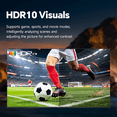 thumbnail image 3 of iFFALCON 32in Smart TV, 1080P FHD Google TV with AV Input| 32H55 Small TV for RV, Kids Bedroom, Dolby Audio, HDR10, Parental Control, 3 of 16