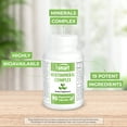 thumbnail image 5 of SuperSmart Multimineral Complex Supplement (Full Spectrum) - with Magnesium, Zinc, Boron, Calcium, Chromium, Selenium, Iodine, Potassium | Non-GMO & Gluten Free - 90 Vegetarian Capsules, 5 of 8