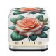 thumbnail image 3 of "Funda para tostadora de 2 rebanadas, funda protectora para utensilios de cocina, para electrodomésticos de cocina, con diseño de flores estilo shabby chic vintage", 3 of 6