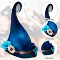 thumbnail image 3 of Sombreros de bruja negra para adultos y niños 1 piezas cinta Wdftyju de Mascarada disfraz de mago Top puntiagudo Cosplay accesorios de Halloween decoración de fiesta, 3 of 9