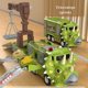 thumbnail image 1 of Vehículo de juego de dinosaurios para niños, camión transportador de coche, regalo Montessori, pista de carreras, 2023, 1 of 4