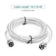 thumbnail image 1 of Fonetona 5 metros 50-3 Cable coaxial RG58 Cable de extensión N End masculino a n, 1 of 2