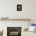 thumbnail image 3 of Stupell Industries Conch Shell on Black Nature Painting Gray Framed Art Print Wall Art, 11 x 14, 3 of 9